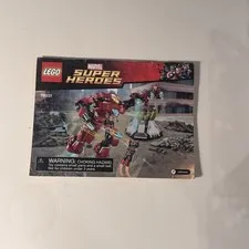 LEGO Marvel Super Heroes Avengers The Hulk Buster Smash 76031 INSTRUCTIONS ONLY