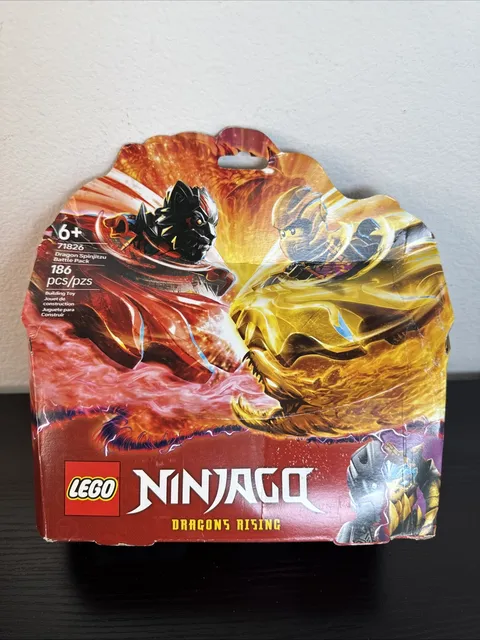 LEGO Ninjago Dragons Rising 71826 Dragon Spinjitzu Battle Pack New Sealed 6+...