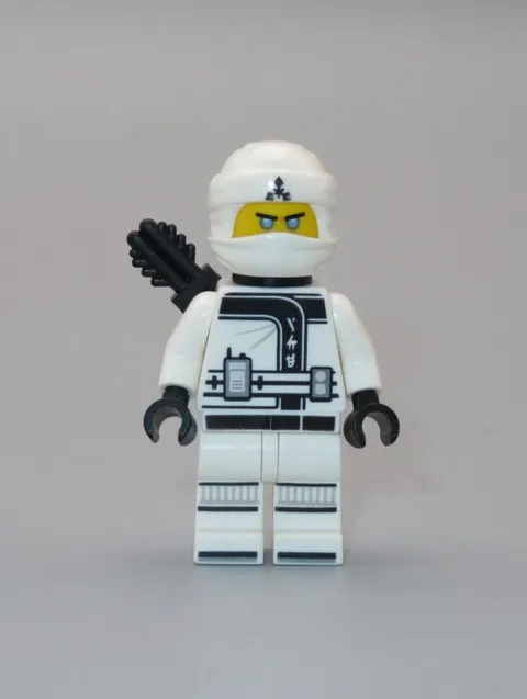 LEGO Ninjago Movie Zane white ninja minifigure 70618 70615 70631 70616 70606