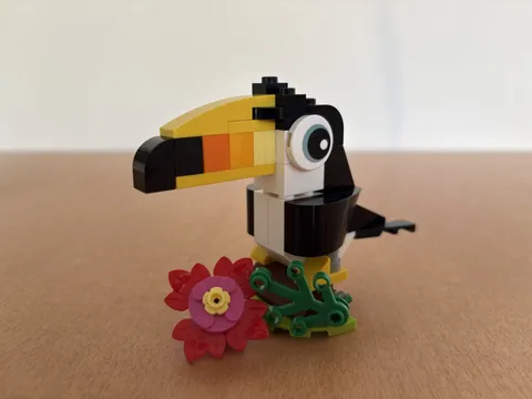 LEGO Creator Tropical Toucan 30688 May Not Be Complete 3 In 1 Toucan Bird Fish