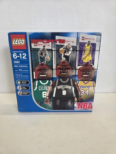 Lego Sports NBA Collectors 3561 - Antoine Walker, Shaquille O'Neal And Tony...