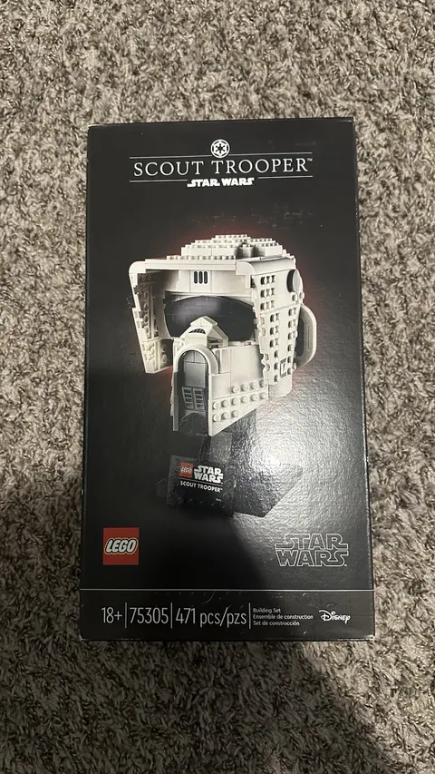 LEGO Star Wars Scout Trooper Helmet 75305 Sealed Box New