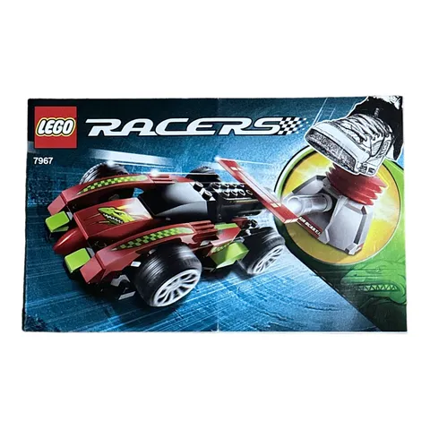 Lego Racers 7967 Fast Racers Instruction Manual Only
