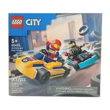 LEGO® CITY Go-Karts and Race Drivers w Minifigures™ Building Brick Toy Set 60400
