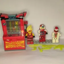 LEGO NINJAGO Kai Avatar Arcade Pod, Snappa Minifigure Good Cond READ DESCRIPTION