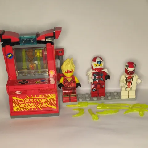LEGO NINJAGO Kai Avatar Arcade Pod, Snappa Minifigure Good Cond READ DESCRIPTION