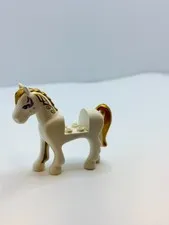 Lego Animal Horse Mini Doll Style Gold Mane 93083c01pb08