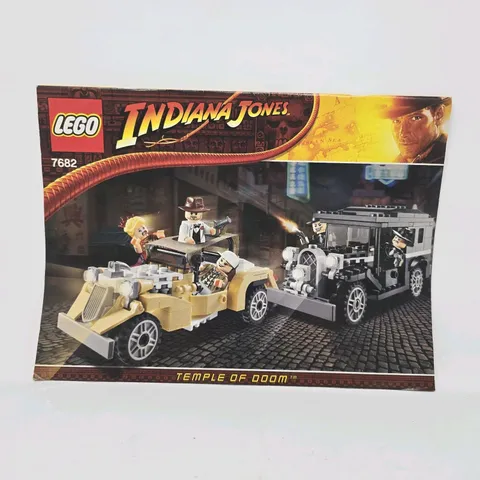 Lego Indiana Jones 7682 Shanghai Chase Instruction Manual Only