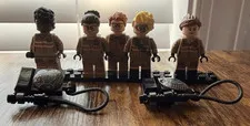 LEGO Authentic Female Ghostbusters Movie Minifigures LOT of 5 - 2 Proton Pack