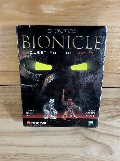 LEGO BIONICLE TCG 2001 QUEST FOR THE MASKS Deck 2 First edition