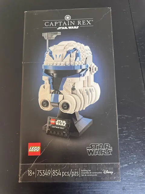 LEGO Star Wars: Captain Rex Helmet (75349), USED, 100% Complete