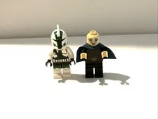 LEGO Star Wars Minifigures Barriss Offee sw0379 & Commander Gree sw0382