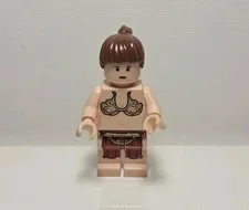 Lego Star Wars Princess Leia SW0085 Minifigure Jabba's Slave 6210 Sail Barge 