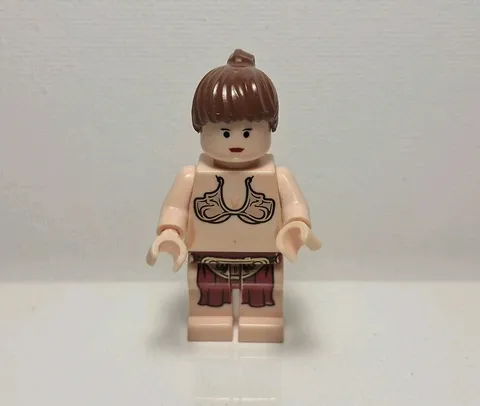 Lego Star Wars Princess Leia SW0085 Minifigure Jabba's Slave 6210 Sail Barge 