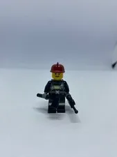 Lego Minifigure Firefighter City Reflective Stripes