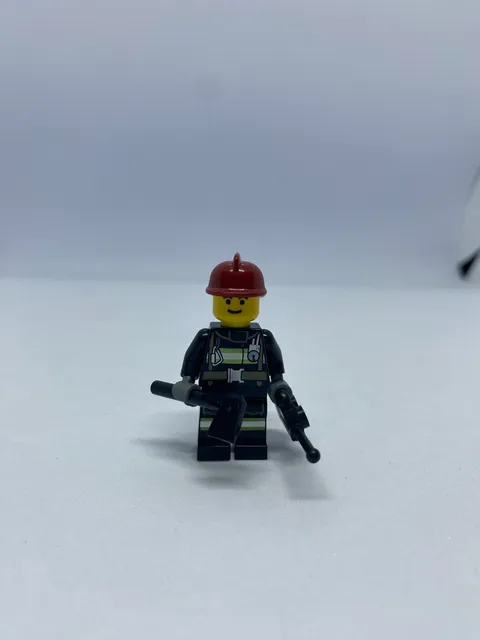 Lego Minifigure Firefighter City Reflective Stripes