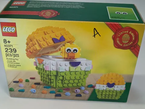 LEGO Seasonal 40371 Easter Egg Limited Edition Retired 239 Pcs New Mark on Box