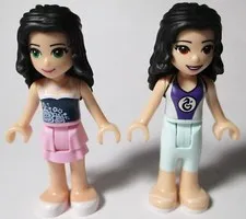 Lego Friends Minifigure Emma Lot 41007 & 41380