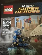 LEGO DC Super Heroes 76028 Javelin Spaceship Justice League Built As Is