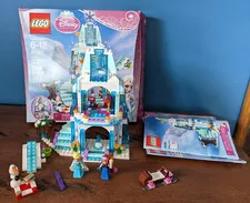 LEGO Disney: Elsa's Sparkling Ice Castle (Set#  41062) CIB Missing 7 Pieces