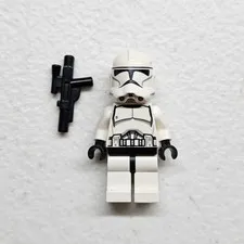 Lego Clone Trooper Phase 2 Minifigure Star Wars Clone Turbo Tank 75028 sw0541