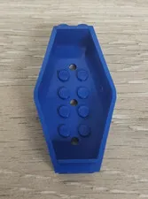 Lego 30163 Blue Container Coffin Base Replacement Part Piece From 2996 Or 5988