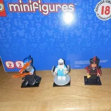 LEGO Minifigures Series 2 Lot of 3 Minifigures Plastic Age 5+