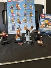 Lego Harry Potter Minifigure Series 2 Lot Of 5 James  Ron Bellatrix Neville ++