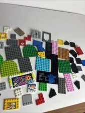 Lego Baseplate Lot Building Pieces X 52 Pieces Assorted Colors