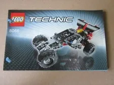 Lego instructions Technic 8066 race car, racing car