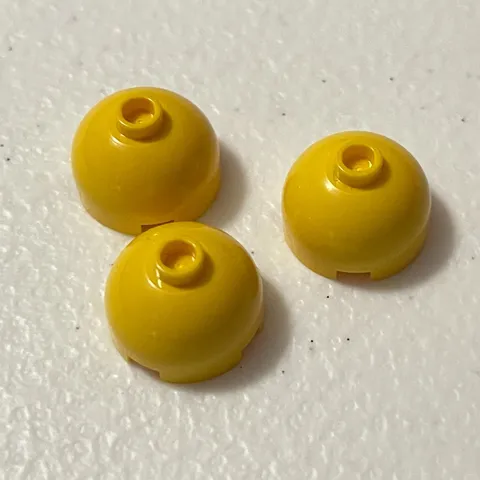 Lego 30367 Yellow Replacement Add-on Pieces Parts Lot of 3