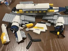 LEGO set 7628 Indiana Jones Pangagra plane and jeep plus another IJ jeep parts