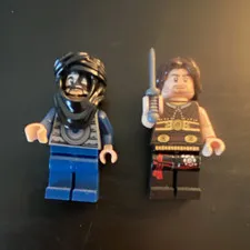 LEGO PRINCE OF PERSIA Lot of 2 Minifigures Hooded Figure