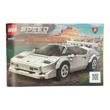 LEGO Speed Champions 76908 Lamborghini Countach Instructions Manual Booklet Only