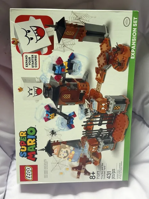 LEGO Super Mario 71377 King Boo and the Haunted Yard Expansion Set NEW SEALED
