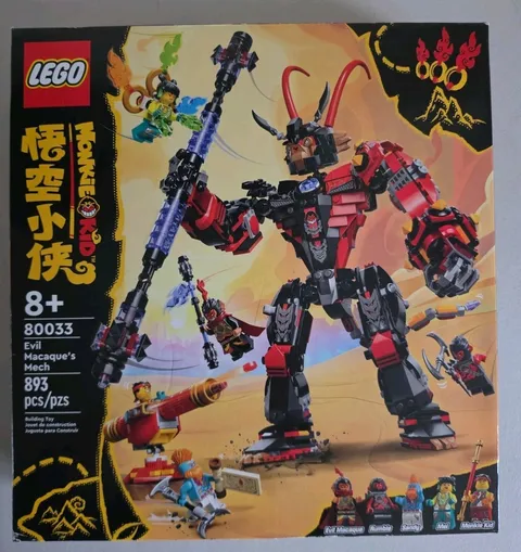 LEGO 80033 MONKIE KID EVIL MACAQUE'S MECH Monkey King Season 3 NEW minifigures