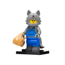 LEGO CMF Series 23 Wolf Costume Minifigure 71034 Complete