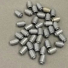 Lego 3062 30068 Dark Blue & Old Gray Replacement Parts Pieces Lot of 37