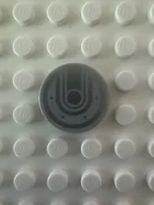 LEGO Tile, Round 2x2 w Bottom Stud Holder w Silver Lines, Bolts/Dots 14769pb226