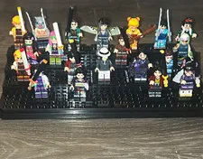 LEGO Demon Slayer Minifigure Lot with Display Stand