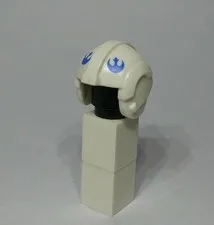 Helmet - LEGO STAR WARS Zin Evalon Rebel Pilot