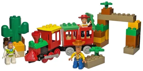 LEGO DUPLO 5659 Toy Story Great Train Chase Woody Buzz Jessie 90% Complete