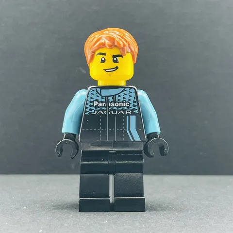 Lego Minifigure Formula E Panasonic Jaguar Racing GEN2 Driver sc079