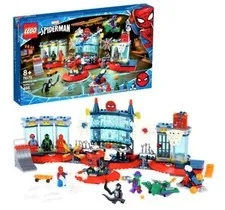 LEGO 76175 MARVEL SpiderMan Attack on Spider Lair Venom Green Goblin Collectible
