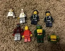LEGO Pop Culture & City Lot - SpongeBob, TMNT, Power Miners, Collectible CMF