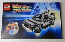 Lego 21103 Back to the Future Delorean Time Machine Instructions Only