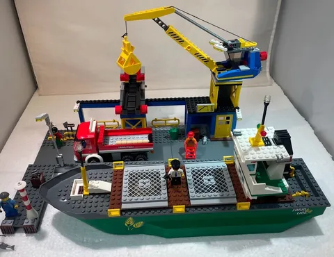 LEGO 4645 CITY HARBOR Set 100% Complete 2011 Retired