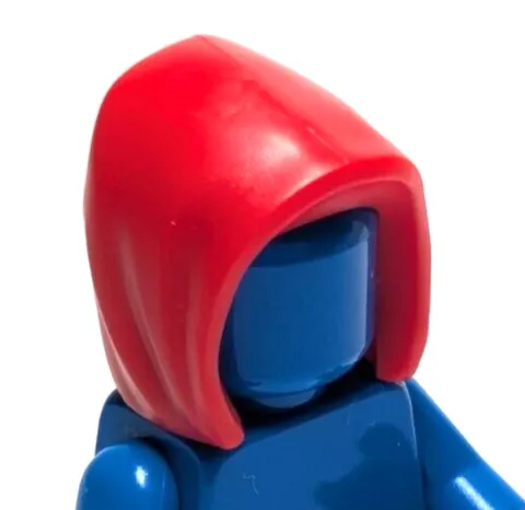 Lego - Minifigure Headgear - Bright Red, Hood / Hat