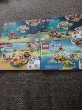 4 LEGO FRIENDS#41378( 2),,,41390,,41376,,LEGO INSTRUCTION MANUALS,, ONLY,,LOOK 
