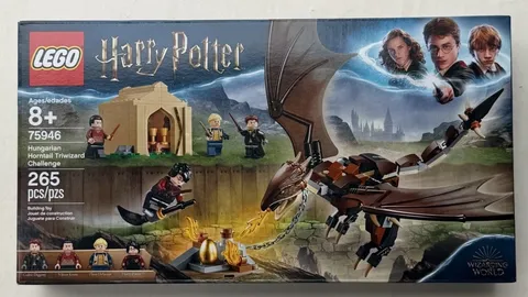 LEGO Harry Potter Hungarian Horntail Triwizard Challenge 75946 Retired NSIB.